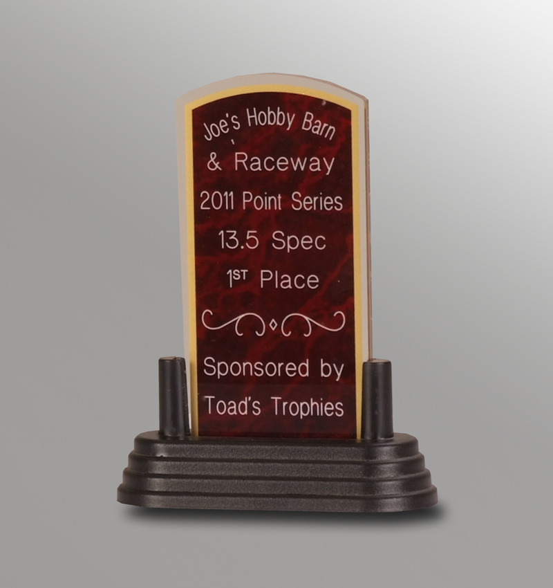 Joes Hobby Barn Trophy